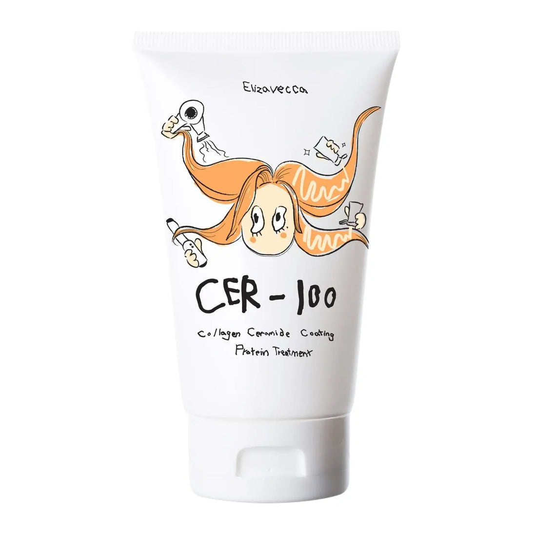 Elizavecca – CER-100 Collagen Ceramide Coating Protein Treatment, 100ml Elizavecca