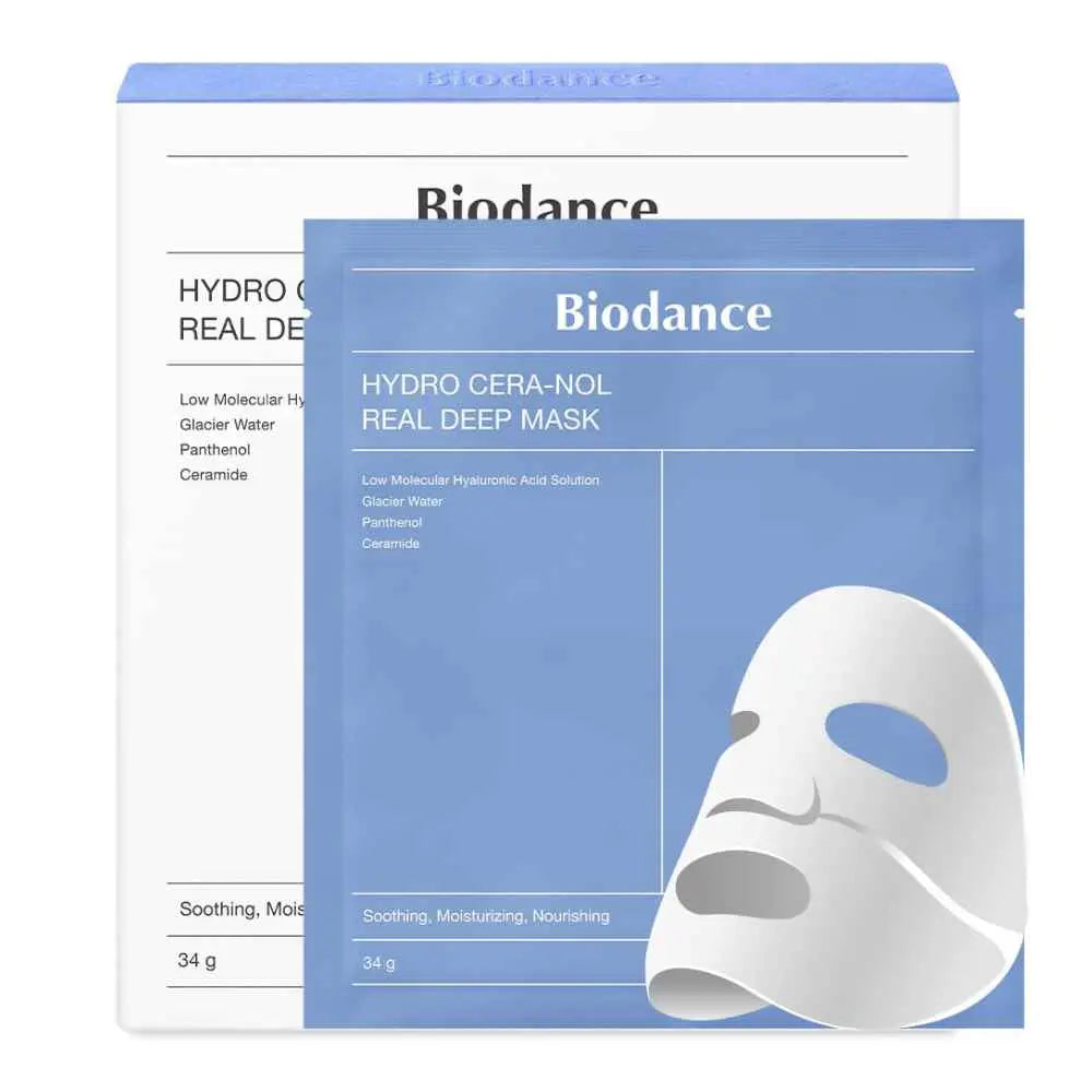 Biodance – Hydro Cera-Nol Real Deep Mask, 34g x 4pcs Biodance
