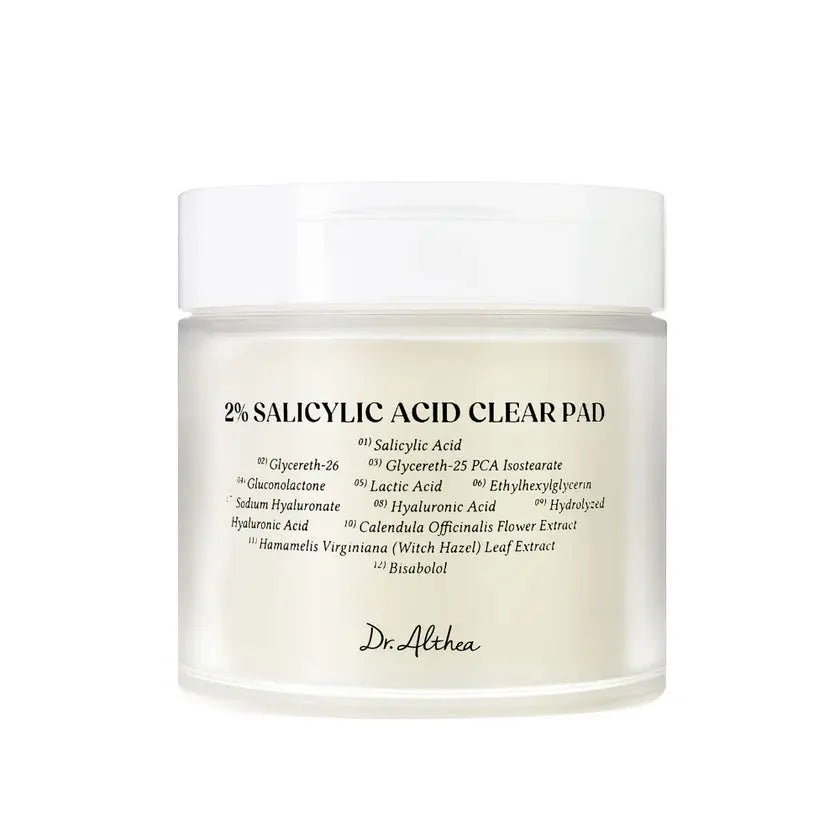 Dr. Althea – 2% Salicylic Acid Clear Pad, 60 pads Dr. Althea