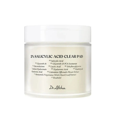 Dr. Althea – 2% Salicylic Acid Clear Pad, 60 pads Dr. Althea
