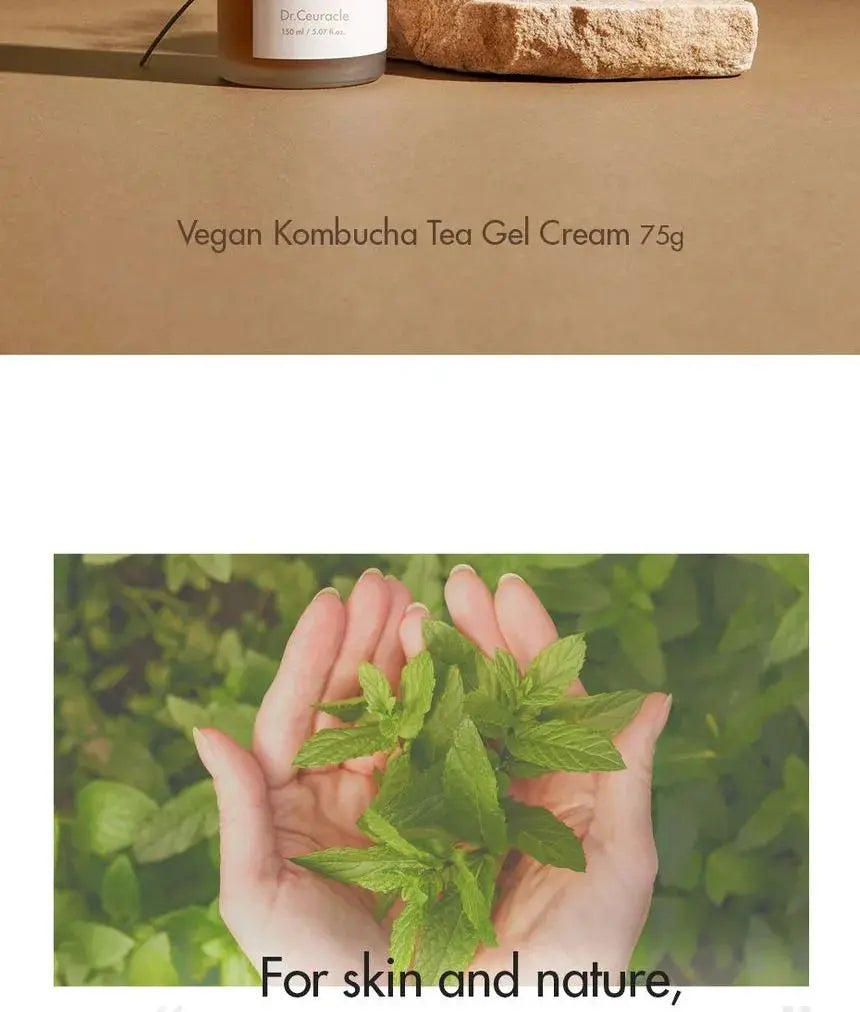 Dr. Ceuracle – Vegan Kombucha Tea Gel Cream, 75g Dr. Ceuracle