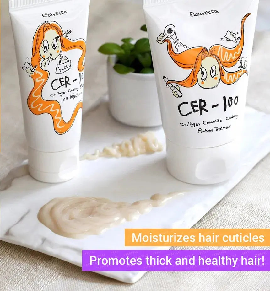 Elizavecca – CER-100 Collagen Ceramide Coating Protein Treatment, 100ml Elizavecca
