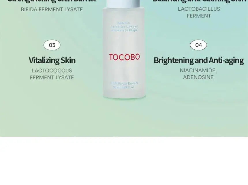 TOCOBO - Bifida Biome Essence, 50ml × 1 TOCOBO