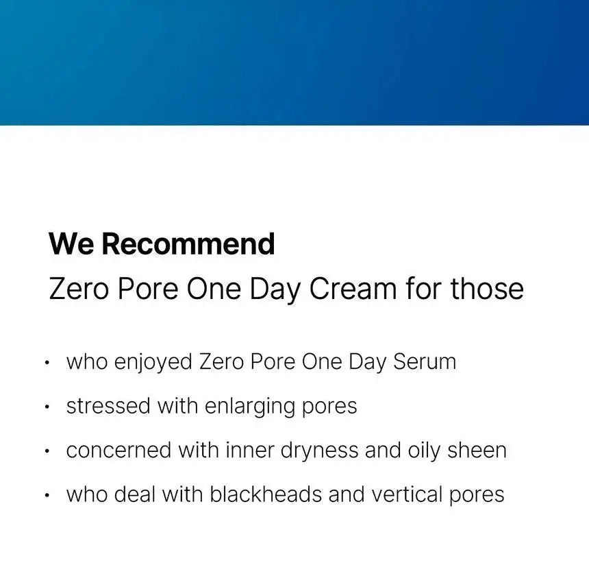 Medicube - Zero Pore One Day Cream - 50ml Medicube