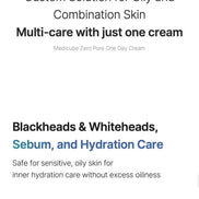 Medicube - Zero Pore One Day Cream - 50ml Medicube