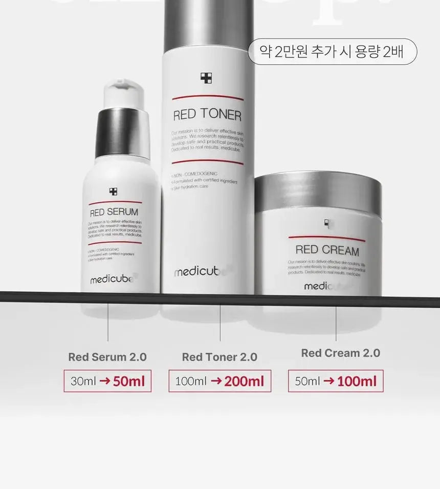 Medicube - Red Toner 2.0, 100ml Medicube