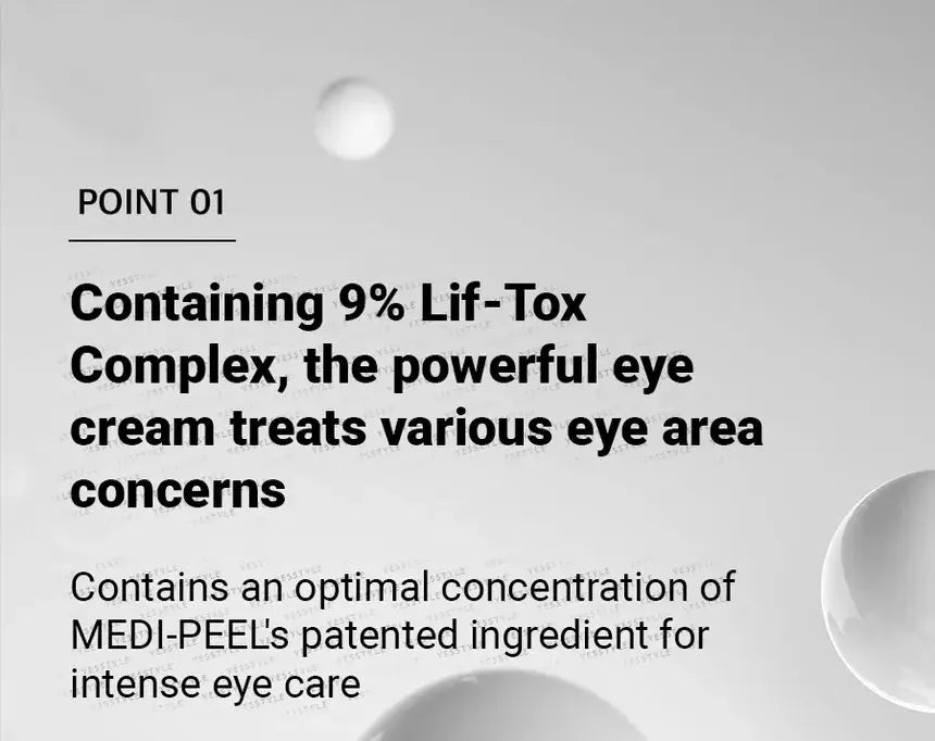 Medi-Peel – Peptide 9 Volume Lif-Tox Eye Cream, 20ml Medi-Peel
