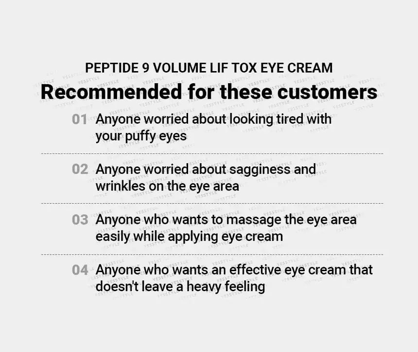Medi-Peel – Peptide 9 Volume Lif-Tox Eye Cream, 20ml Medi-Peel