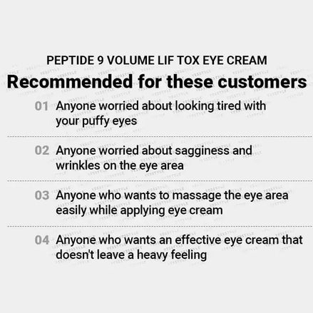 Medi-Peel – Peptide 9 Volume Lif-Tox Eye Cream, 20ml Medi-Peel