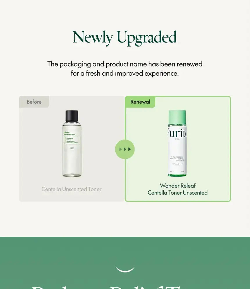 Purito SEOUL - Wonder Releaf Centella Toner, 200ml PURITO