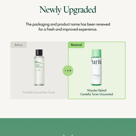 Purito SEOUL - Wonder Releaf Centella Toner, 200ml PURITO