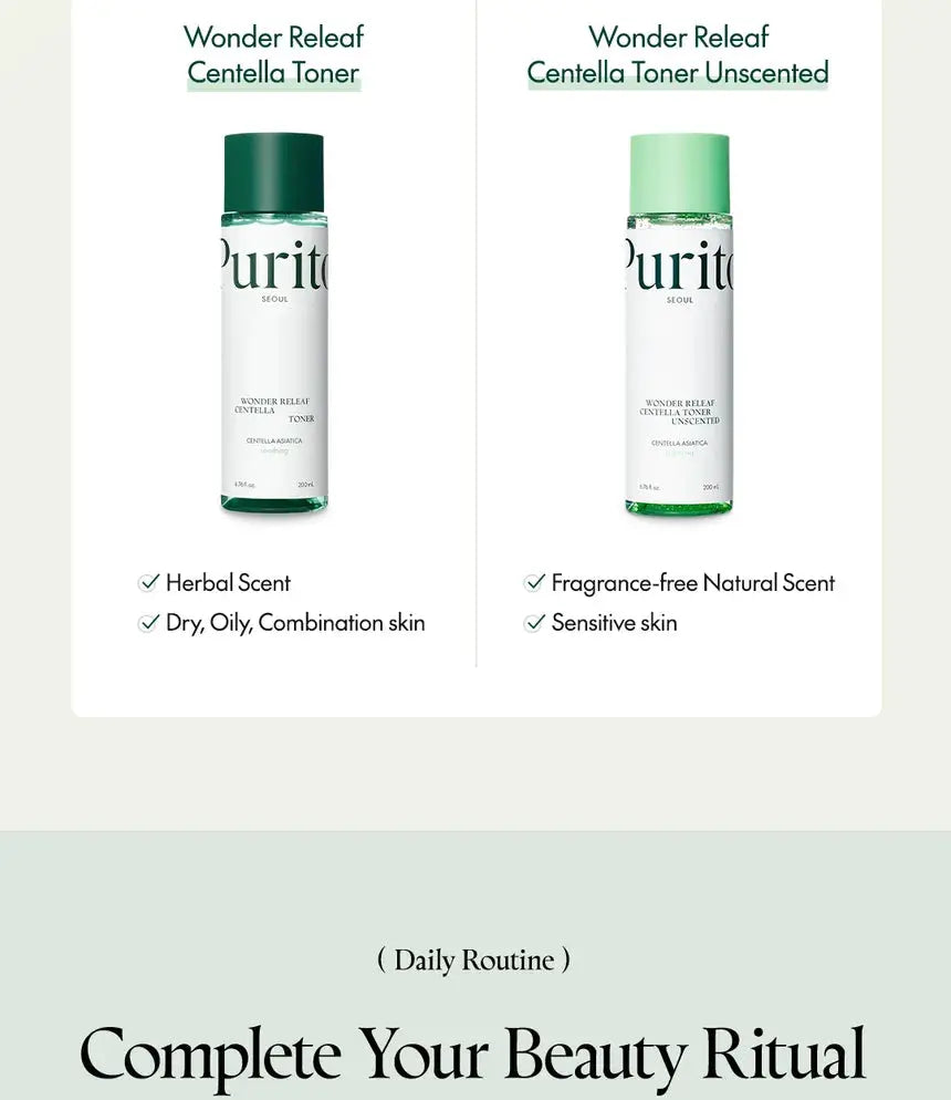 Purito SEOUL - Wonder Releaf Centella Toner, 200ml PURITO