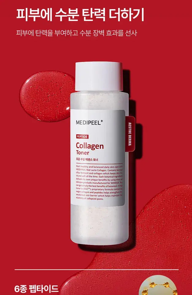 Medi-Peel – Red Lacto Collagen Soothing Essence Toner, 200ml Medi-Peel