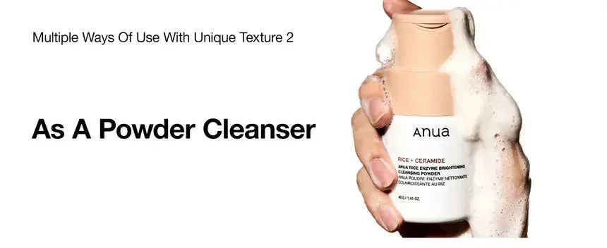 Anua – Rice Enzyme Brightening Cleansing Powder, 40g Anua
