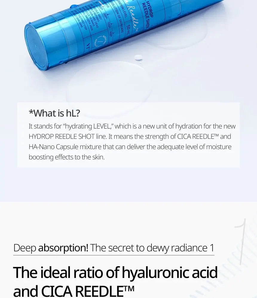 VT Cosmetics – Hydrop Reedle Shot 100hL, 50ml VT Cosmetics