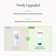 PURITO – Mighty Bamboo Panthenol Cleanser, 150ml PURITO