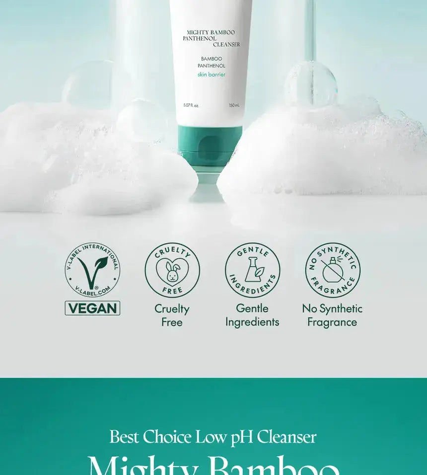 PURITO – Mighty Bamboo Panthenol Cleanser, 150ml PURITO