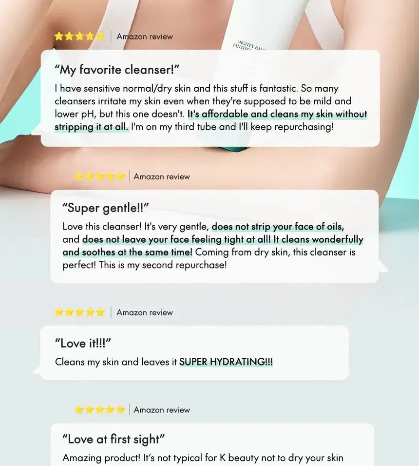 PURITO – Mighty Bamboo Panthenol Cleanser, 150ml PURITO
