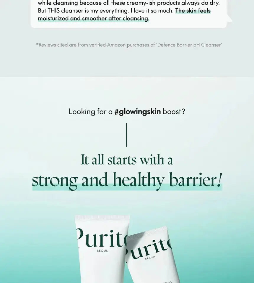 PURITO – Mighty Bamboo Panthenol Cleanser, 150ml PURITO