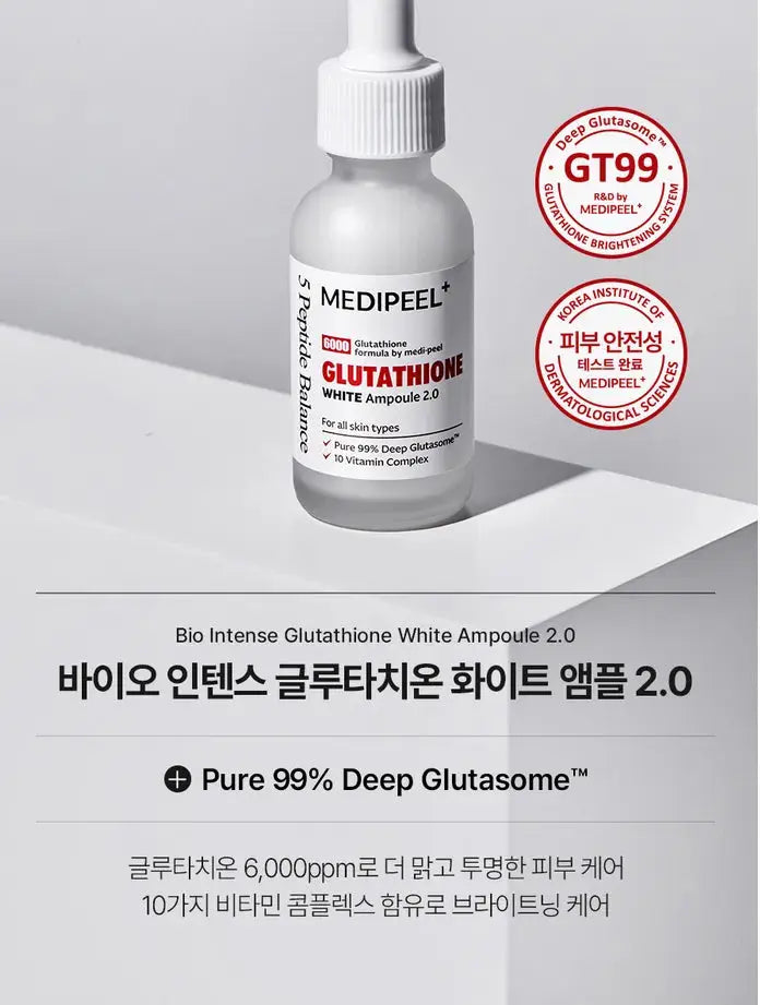 Medi-Peel – Bio-Intense Glutathione White Ampoule, 30ml Medi-Peel