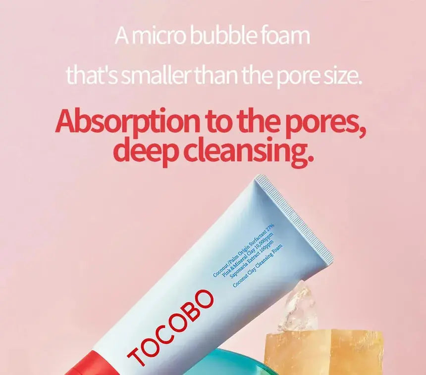 TOCOBO - Coconut Clay Cleansing Foam, 150ml TOCOBO