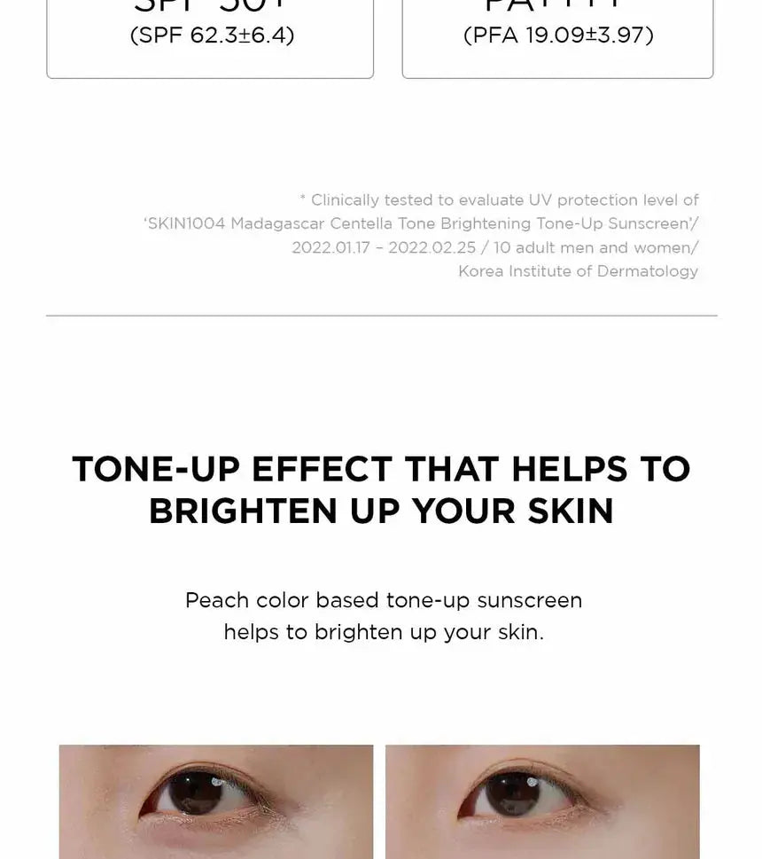 SKIN1004 – Tone Brightening Tone-up Sunscreen SPF50+ PA++++ 50ml SKIN1004