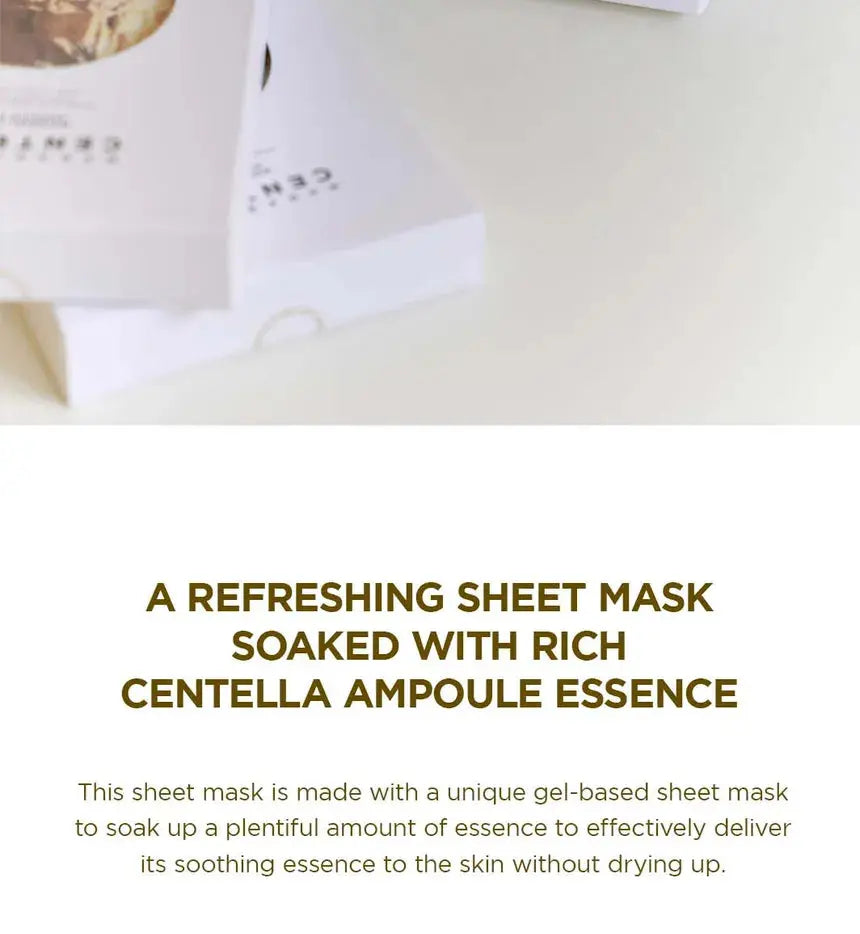 SKIN1004 - Madagascar Centella Watergel Sheet Ampoule Mask 25ml SKIN1004