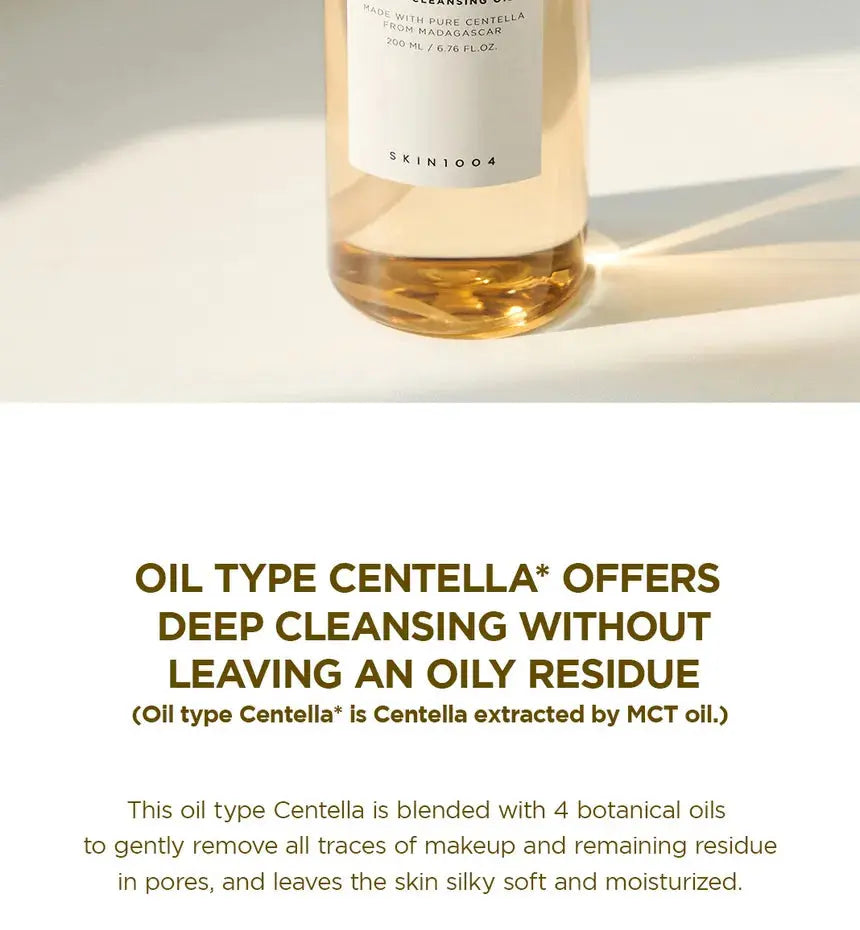 SKIN1004 - Madagascar Centella Gentle Cleansing Oil, 200ml SKIN1004