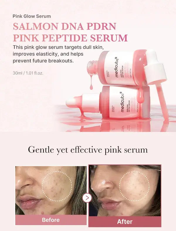 Medicube – PDRN Pink Peptide Serum, 30ml Medicube