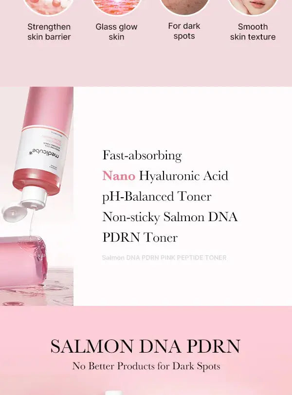 Medicube - PDRN Pink Cica Soothing Toner, 250ml Medicube