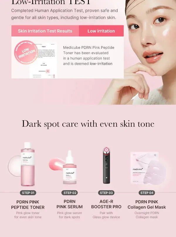 Medicube - PDRN Pink Cica Soothing Toner, 250ml Medicube