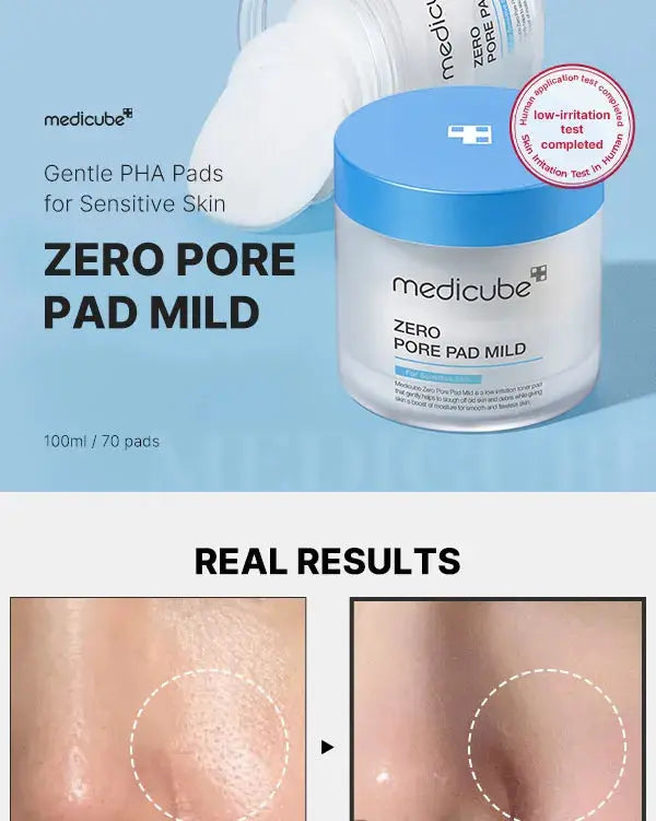Medicube - Zero Pore Mild Pad, 155g Medicube