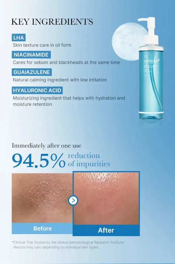 Medicube - Zero Pore Blackhead Deep Cleansing Oil - 205ml Medicube