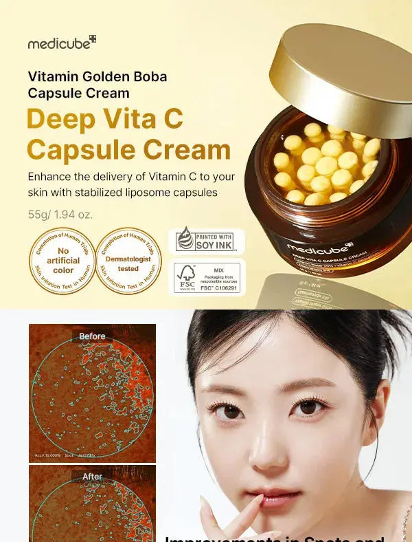 Medicube - Deep Vita C Capsule Cream, 55g Medicube