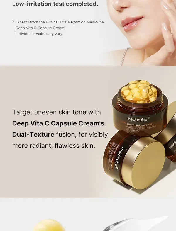 Medicube - Deep Vita C Capsule Cream, 55g Medicube