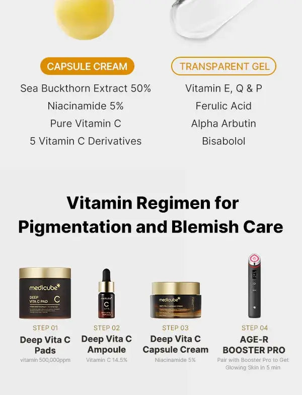 Medicube - Deep Vita C Capsule Cream, 55g Medicube