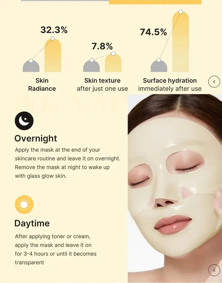 Medicube - Kojic Acid Turmeric Brightening Gel Mask - 28g Medicube
