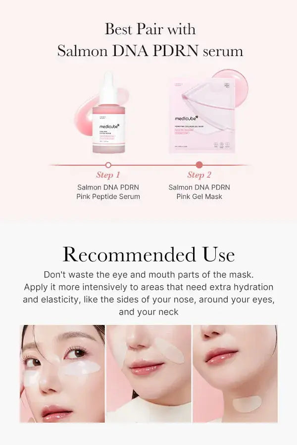 Medicube – Pink Collagen Gel Mask (4 pieces * 28g) Medicube