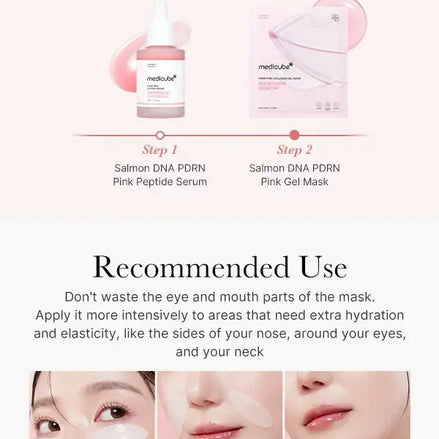 Medicube – Pink Collagen Gel Mask (4 pieces * 28g) Medicube