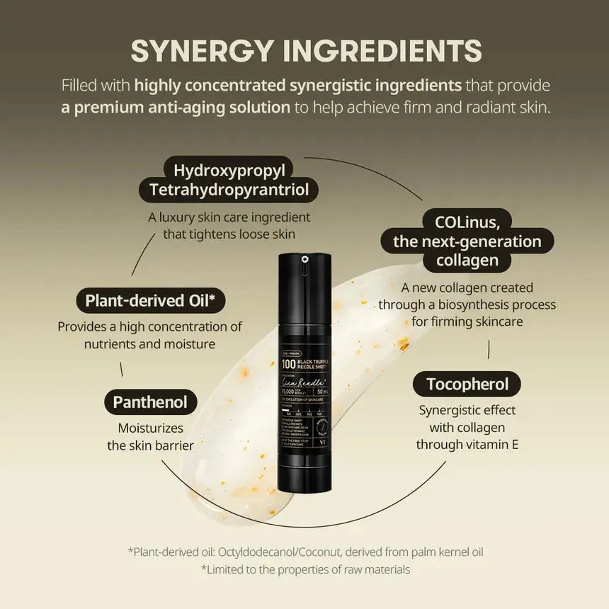 VT Cosmetics – Black Truffle Reedle Shot 100, 50ml VT Cosmetics