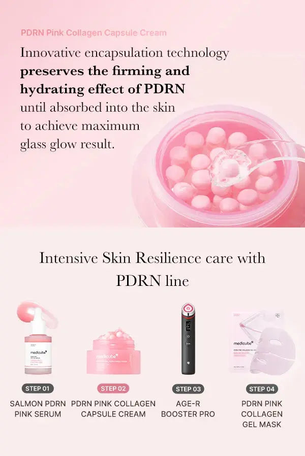 Medicube – PDRN Pink Collagen Capsule Cream – 55g Medicube