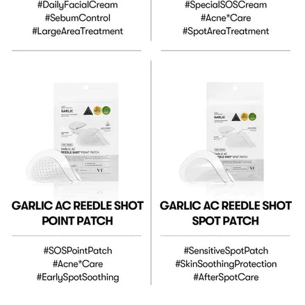 VT Cosmetics – Garlic AC Reedle Shot Gel Cream, 50ml VT Cosmetics