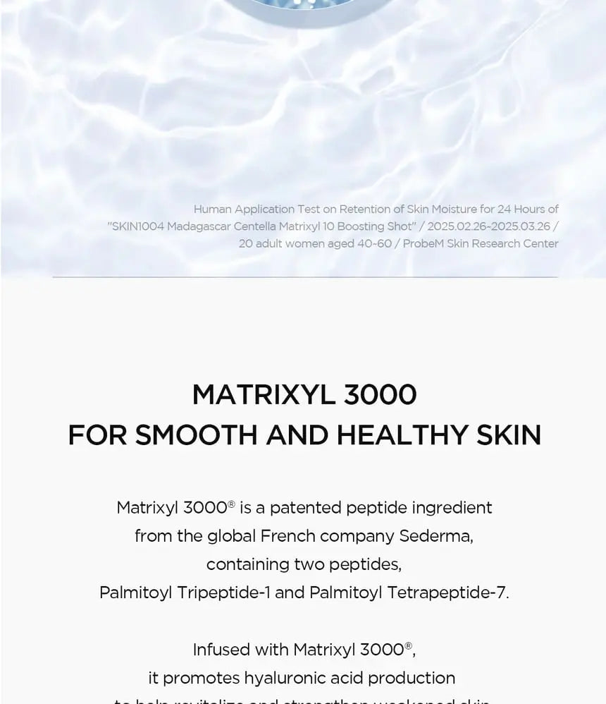 SKIN1004 - Madagascar Centella Matrixyl 10 Boosting Shot Ampoule, 30ml SKIN1004