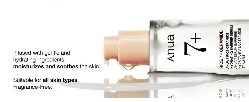 Anua – 7 Rice Ceramide Hydrating Barrier Serum, 50ml Anua