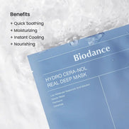 Biodance – Hydro Cera-Nol Real Deep Mask, 34g x 4pcs Biodance