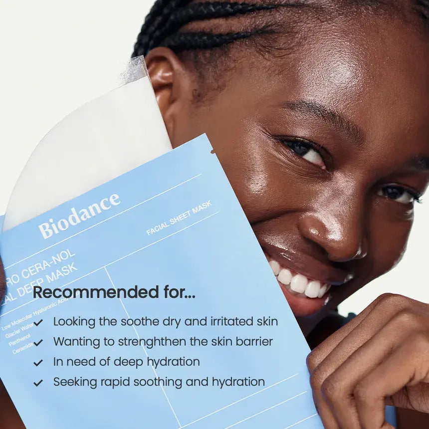 Biodance – Hydro Cera-Nol Real Deep Mask, 34g x 4pcs Biodance