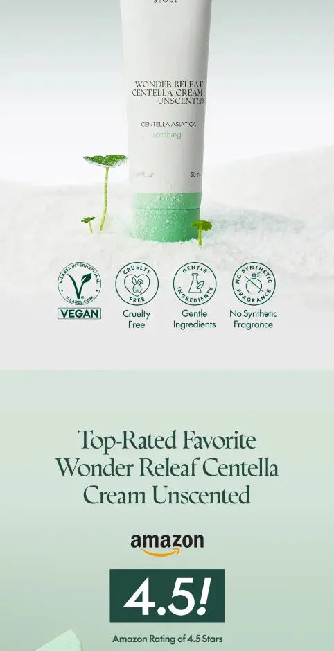 PURITO - Wonder Releaf Centella Cream Unscented, 50ml PURITO