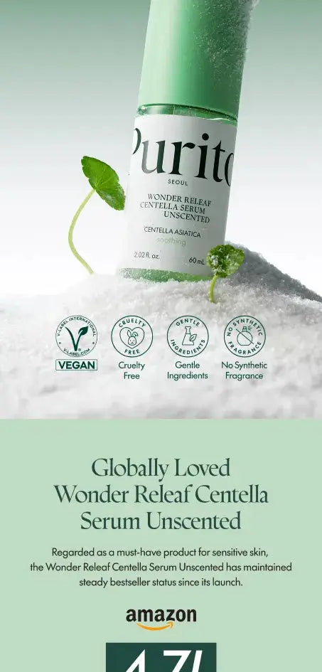 Purito - Wonder Releaf Centella Serum, 60ml PURITO