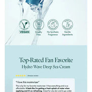PURITO - Hydro Wave Deep Sea Cream, 50ml PURITO