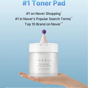 NEEDLY - Daily Toner Pad - 310g/80pads NEEDLY